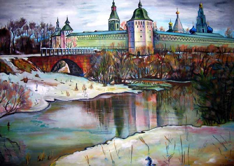 Gherardo Starnina artist Nina Silaeva Serpukhov Vysotsky monastery china oil painting image